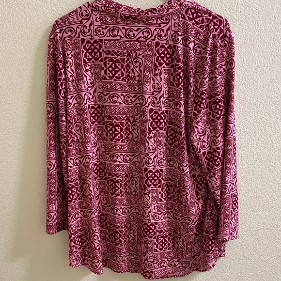 XL Blouse Bundle! 4 Tops: JM Collection, Charter Club - Floral‎ & Patterned - Picture 3 of 12